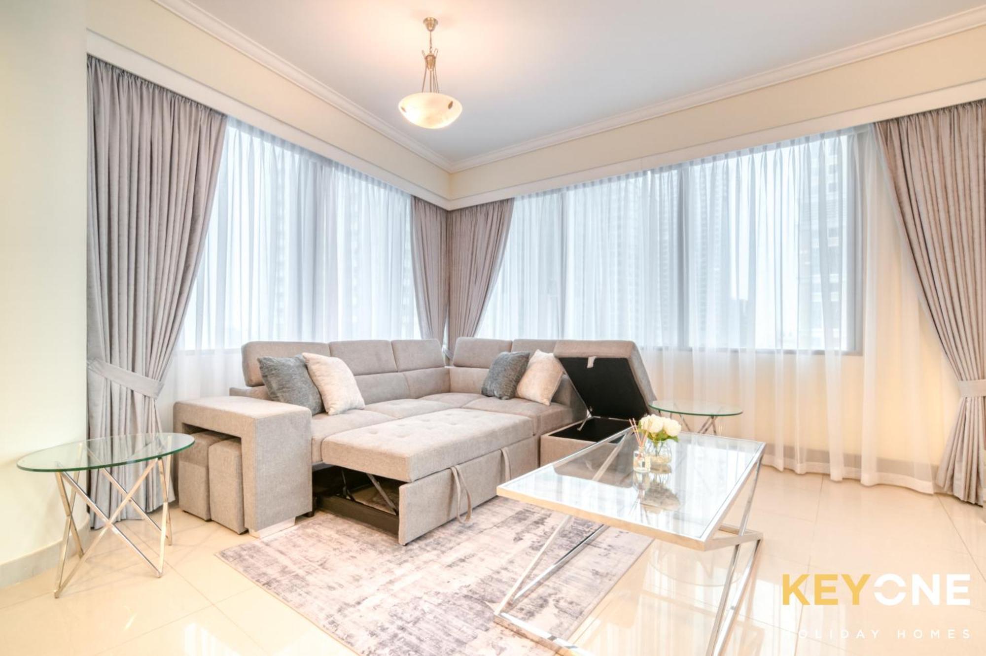 Captivating Sky & Sea Views In Two Bedroom Suite ドバイ エクステリア 写真
