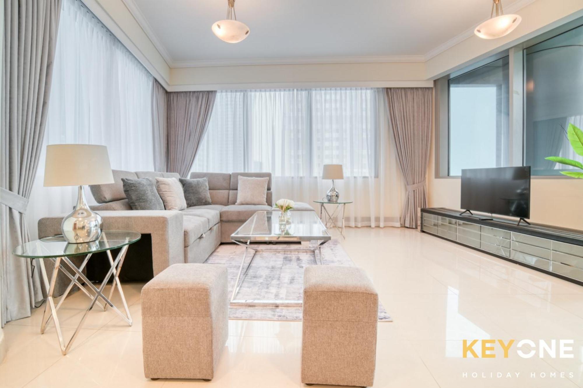 Captivating Sky & Sea Views In Two Bedroom Suite ドバイ エクステリア 写真